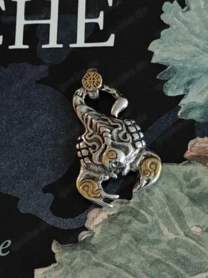 Anhänger Silber Sterling, Skorpion