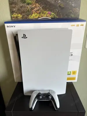 Sony PS5 Blu-Ray Edition Spielekonsole - Weiß
