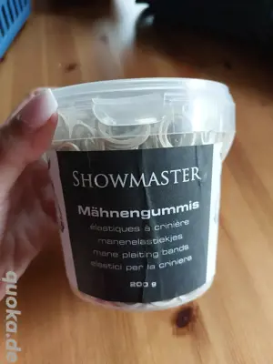 Pferdezubehör Turnierzubehör Mähnengummis verschiedene Farben