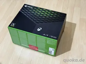 Xbox serie X spielkonsole funktioniert gut mit Controllern + OVP und rechung
