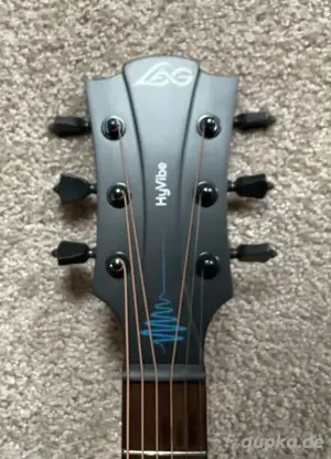 LAG THV10DCE HyVibe 10 Tramontane Smart Guitar mit Gig Bag