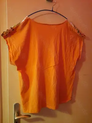 T-Shirt mit Muster aus 100% Baumwolle Cotton  Bild 5