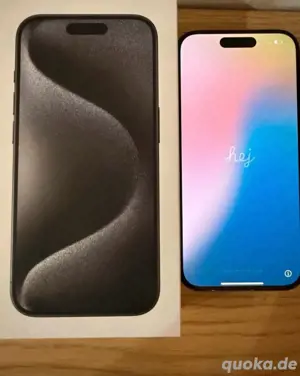 iPhone 15 128 GB Schwarz