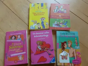 5 verschieden Mädchenbücher
