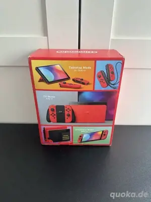 Nintendo Switch Mario Red Spielkonsole wie neu