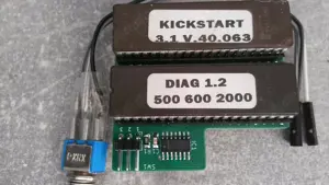 Amiga 500   2000 KickROM Schalter  Switcher