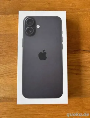 iPhone 16 Plus 256 GB Schwarz