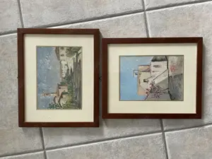 Bilder Italien Lecco Galerie 27x 22 cm 2 Stück