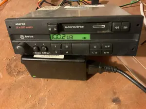 Original VW Beta Blaupunkt-Werks Autoradio Cassette