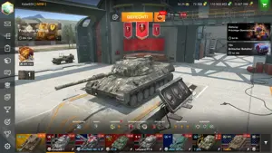 World of Tanks Blitz Account, bestens ausgestattet.