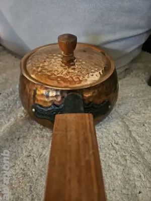 Kuper Fondue Topf Vintage