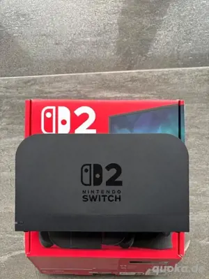 Nintendo switch 2 spielkonsole mit rechung + OVP + Mario kart World spiele 