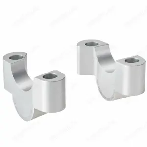 Lenkererhöhung 25mm Silber für BMW R 1250 RS