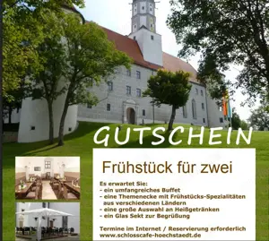 Gutschein - Frühstücksbuffet für zwei