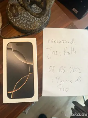 iPhone 16 Pro 128 GB - Natur - Neu 