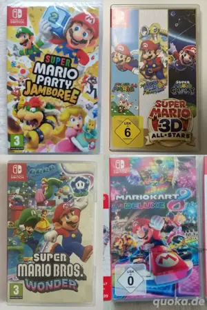 Nintendo switch sammlung spiele 
