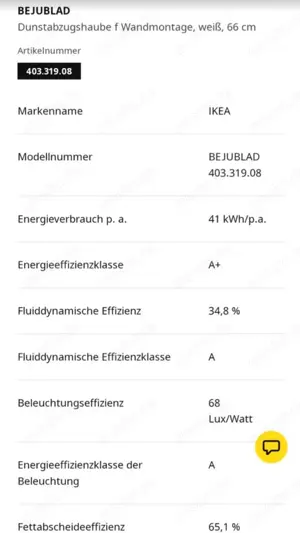Dunstabzugshaube  Bild 9