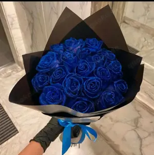 30 blaue blumen