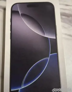 apple i phone 16 pro max  schwarz 512 gb noch versiegelt 