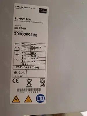 Top: 3 Sunny Boy Wechselrichter + Sunny Boy Control + Zubehör Bild 4