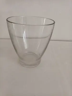 Glas Vase Dekovase Hohe 17 cm Durchmesser 5 cm