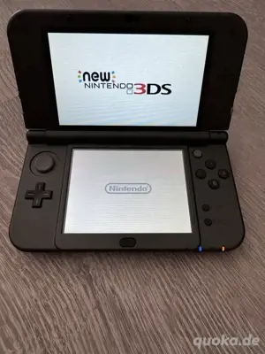 New Nintendo 3DS spielkonsole mit super Mario 3D land + luigui's + Zubehör