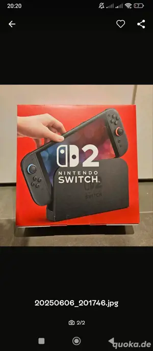 Nintendo switch 2 ! Neu 