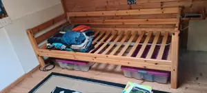 Bett Flexa Kiefer Natur lackiert Kinderbett