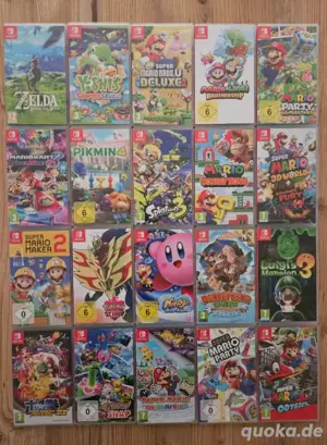 Nintendo switch Spiele Sammlung 