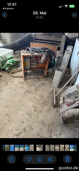 alter Schaltkasten Baustelle 