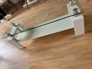 Wohnzimmer Glas Tisch 
