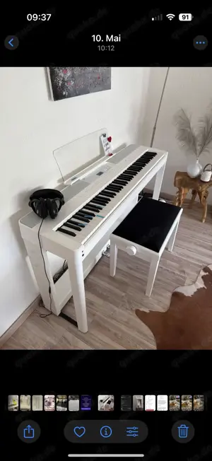 Kawai ES520 Stagepiano weiß zu verkaufen