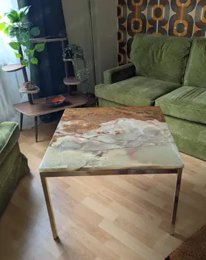 Marmorcouchtisch der 60er