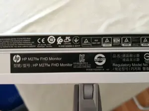 Büro & Game - HP Monitor 27 Zoll Bild 6