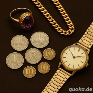 Suche alten Schmuck, Münzen oder defekte Uhren