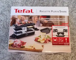 Tefal Plug & Share Raclette 2 Personen