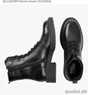 BullBoxer Mira Lace Damen Schnürstiefel 555503E6L Gr 38