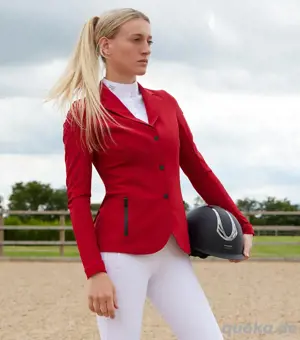 Damenreitjacke f. Turniere Premier Equine Evinco London Red Gr 38