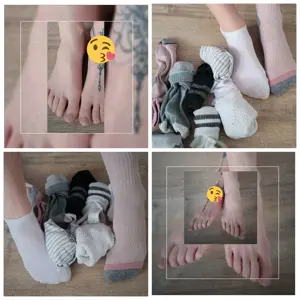 Getragene Socken 
