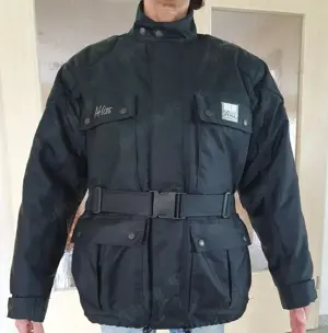 DIFI Atlas Motorradjacke, wasserdichte Tourenjacke mit herausnehmbarem Thermofutter, Größe: XS