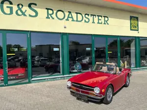 Triumph TR6 Leder Beige TÜV 10/2026 seit 2008 in Besitz