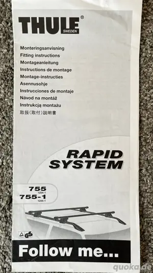 Dachträger Thule mit Fußsystem Bild 2