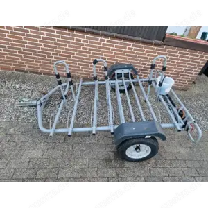 Fahrradanhänger für 6 Räder Großfamilie oder Gruppe Fahrradträger TÜV bis Sommer 2026