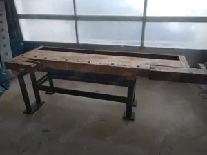 Massive Buche Hobelbank