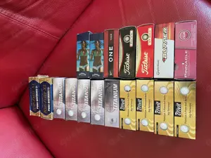 Golfbälle 69 Stück neu verschiedene Marken Bild 3