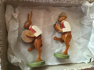 Wendt & Kühn alte 5 Vorkriegszeit Hasen Erzgebirge  Bild 4