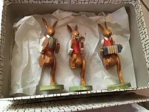 Wendt & Kühn alte 5 Vorkriegszeit Hasen Erzgebirge  Bild 3