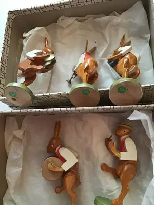 Wendt & Kühn alte 5 Vorkriegszeit Hasen Erzgebirge  Bild 5