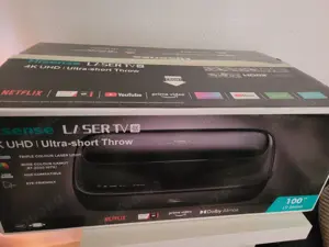 Hisens RGB Laser 4K 100L9G Ultrakurzdistanzprojektor