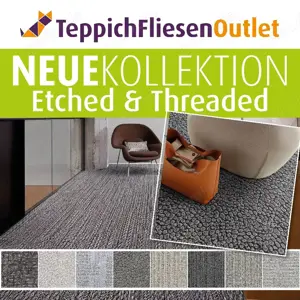 Wunderschöne Teppichfliesen perfekt für Privat und Büro (Bürostuhl)